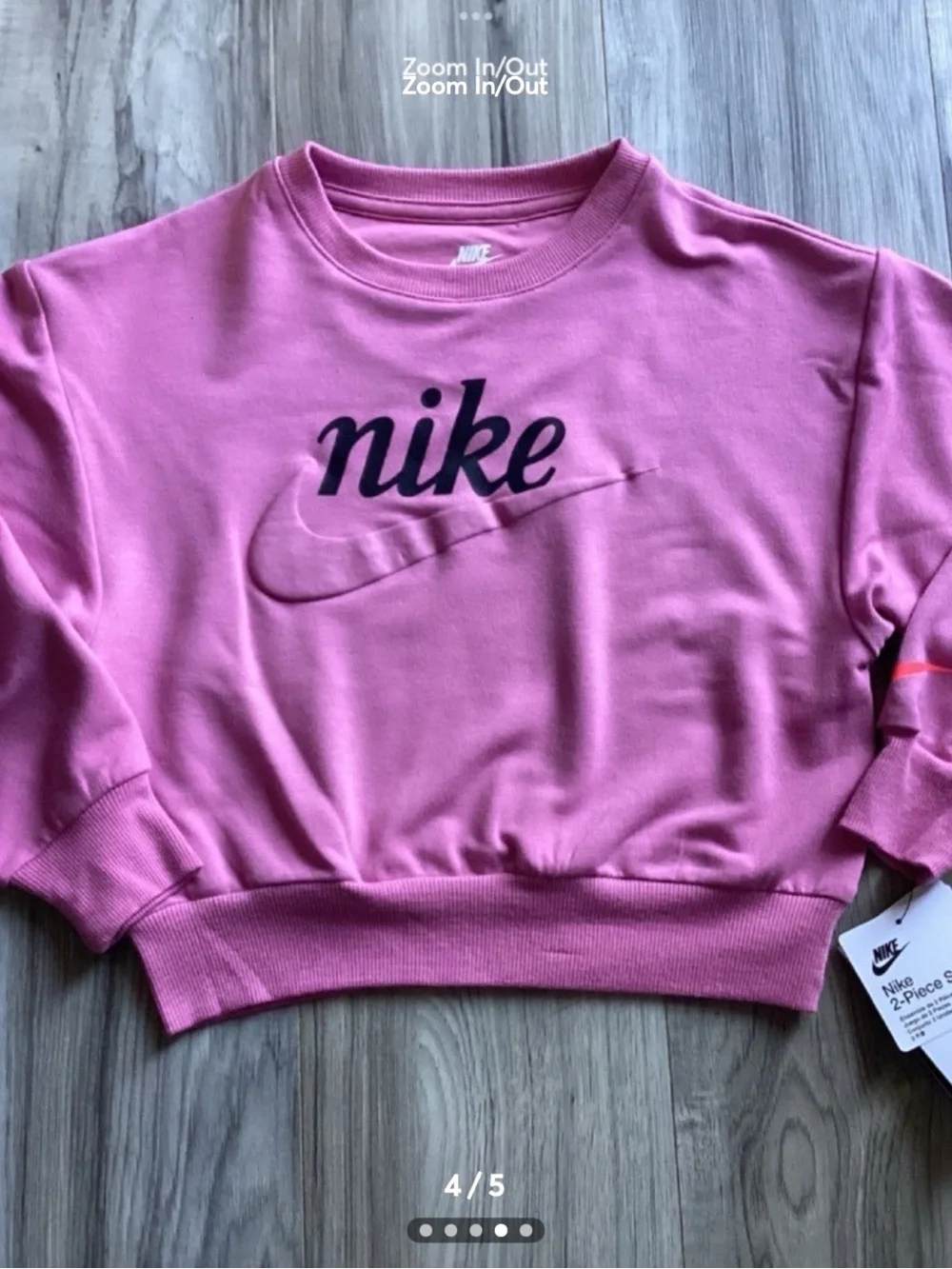 Nike crewneck & skort set girls size 4(NWT) ~PRICE FIRM, NO OFFERS~ - Picture 4 of 5